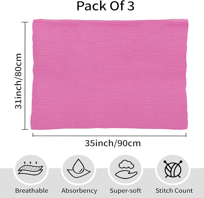 CottCare Baby Muslin Swaddle Blanket - Image 6