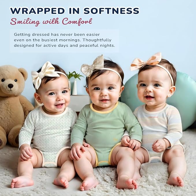 Tommy Bahama Baby 5-Piece Onesie Set - Image 6