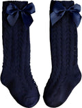 Baby Girl Knee-High Socks Toddlers Bow Stockings Newborn Infant Princess Frilly by AYIYO