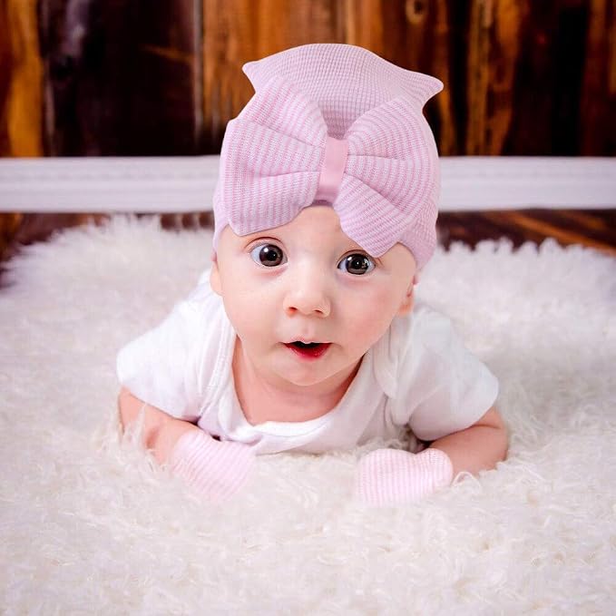 Newborn Hospital Hat Infant Baby Hat Caps - Image 2