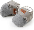 Baby Booties Cozy Fleece Slippers Soft Baby Shoes by GDSDYM