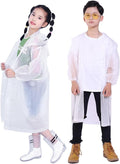 Kids Rain Jacket, 2 Pack Rain Ponchos by Makonus