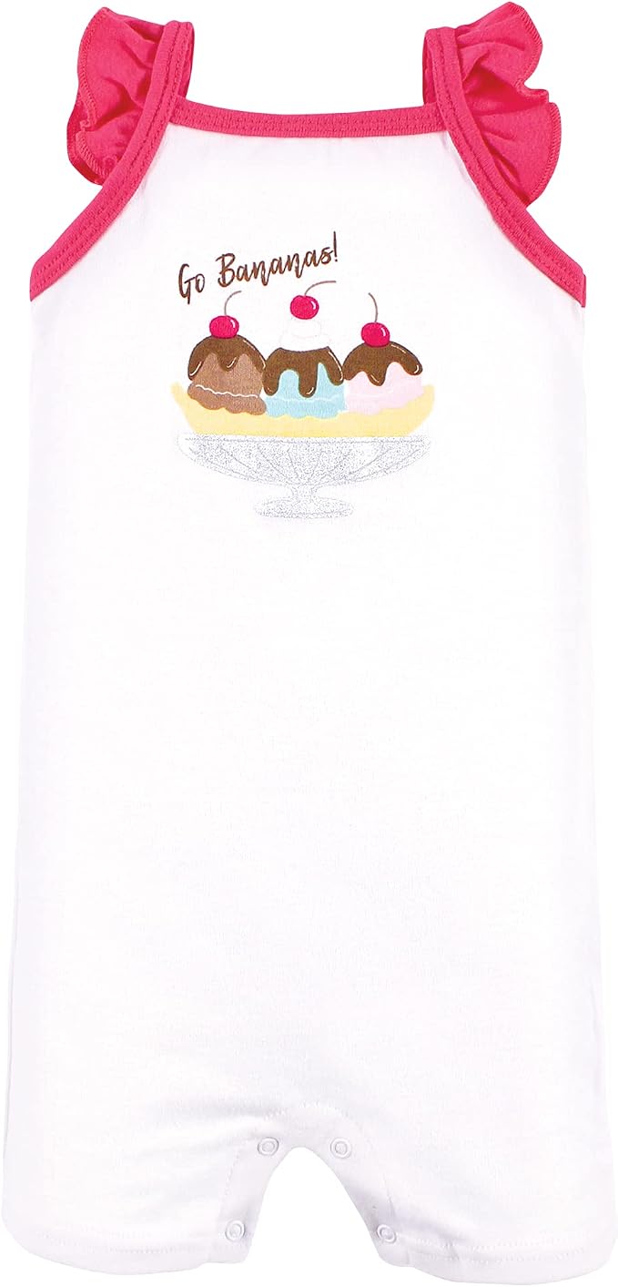 Hudson Baby Unisex Cotton Rompers - Image 3