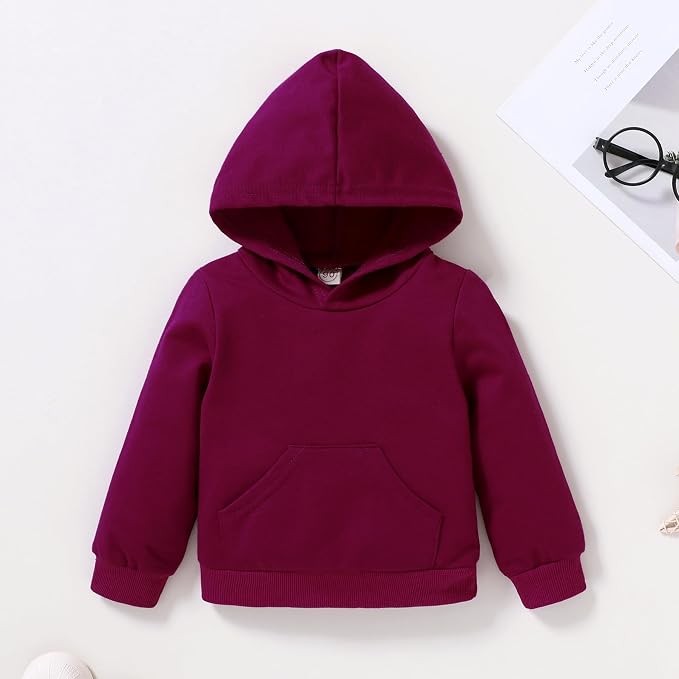 Happy Town Baby Fall Outfits for Girl Boy Long Sleeve Hoodie Top and Long - Image 4