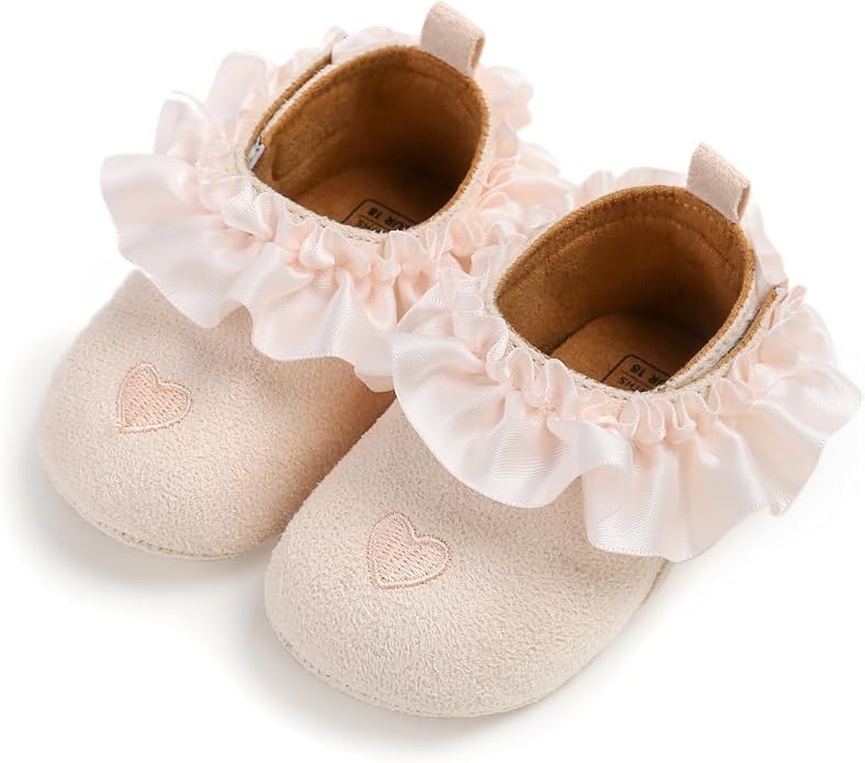 Ohwawadi Infant Baby Boys Girls Slippers Cozy Fleece Booties Soft Bottom Warm - Image 8