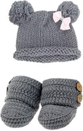 Knit Crochet Baby Booties Newborn Socks Handmade Shoes Deep by zefen