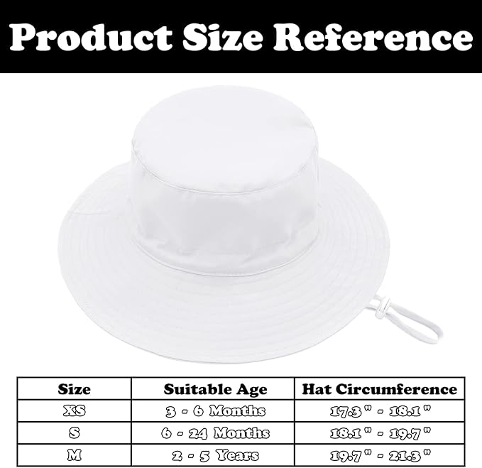 Sarfel Baby Sun Hat Summer Baby Boy Hats UPF 50+ Sun Protection Toddler Hat - Image 7