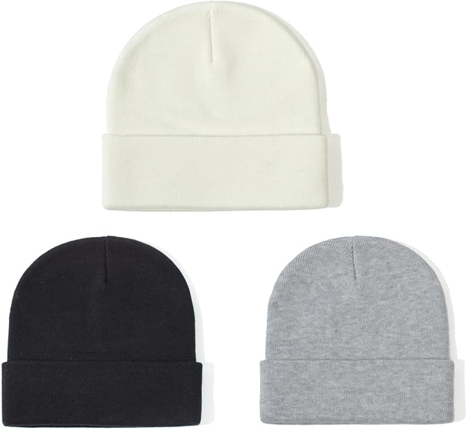 Baby Hats and Mittens Set Infant Toddler Beanie Cap Newborn Gloves - Image 2
