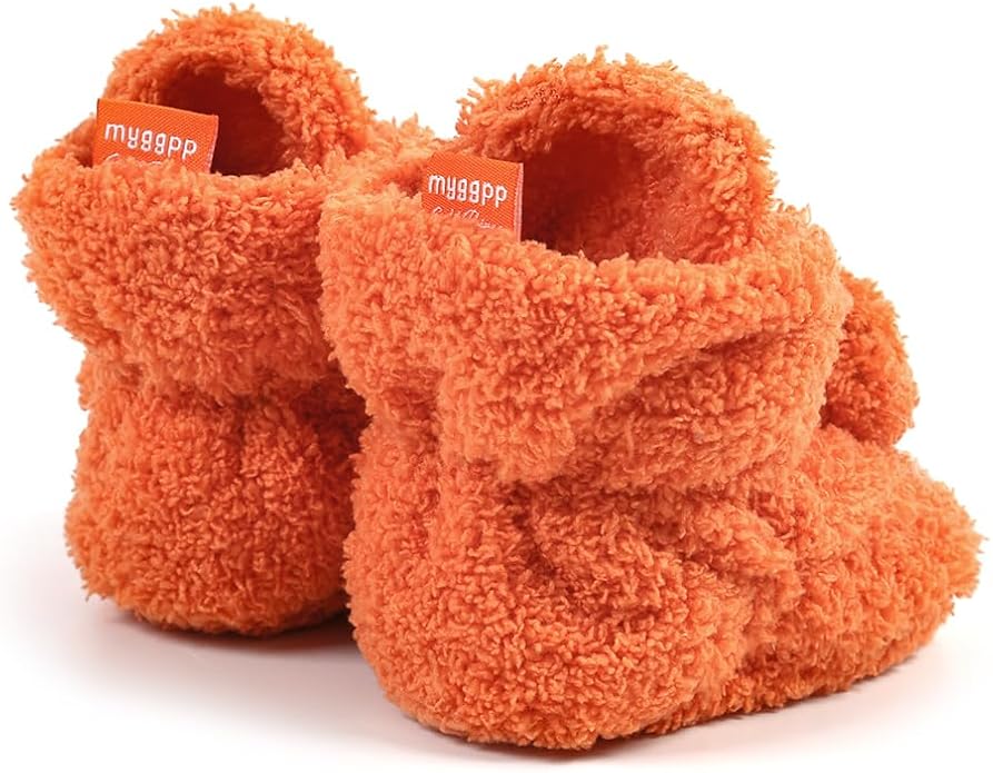 Baby Booties Cozy Fleece Slippers Soft Baby Shoes - Image 6