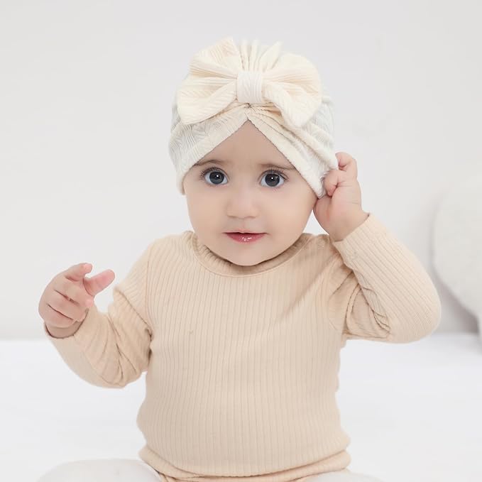 Cinaci 6 Pack Soft Turban Hats - Image 2