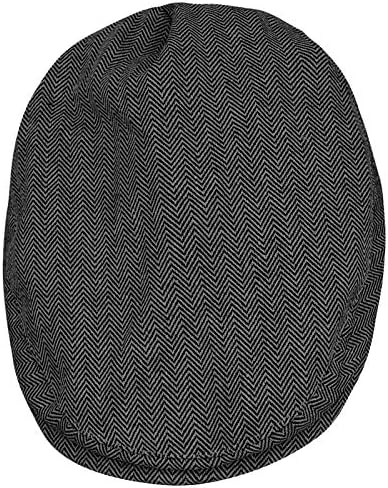 A&J DESIGN Baby Boys Newsboy Cap Toddler Kids Tweed Vintage Flat Hat - Image 3