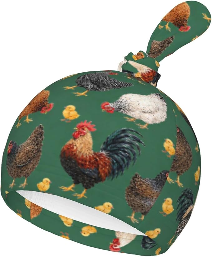Rooster Swaddle Blankets Soft Receiving Blanket Baby Swaddle Wrap - Image 4