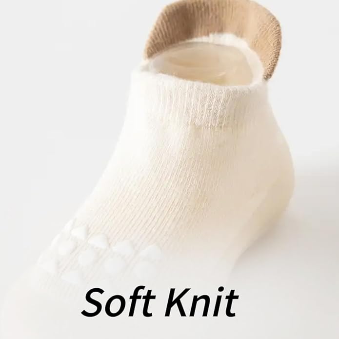 Baby Sock Shoes Toddler Walking Shoes Infant Slippers | Soft Rubber Sole - Image 3