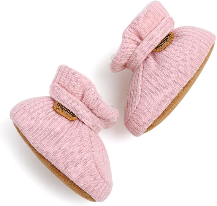 Ohwawadi Infant Baby Slippers Girls Boys Booties Warm Baby Socks Shoes Newborn - Image 6