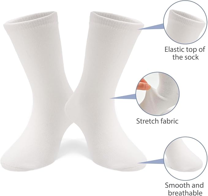 Baby Toddler Essentials Non-Slip Crew Socks - Image 5