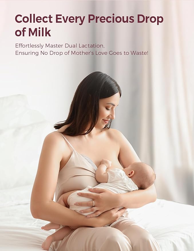 Momcozy Breast Milk Collector, Milk Collectors for Breastfeeding, Reusable Breast Milk Shells, Silicone Catcher with More Fit & Soft (3oz/90ml, 1 Count)