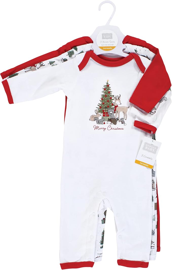 Hudson Baby unisex-child Cotton Coveralls - Image 2