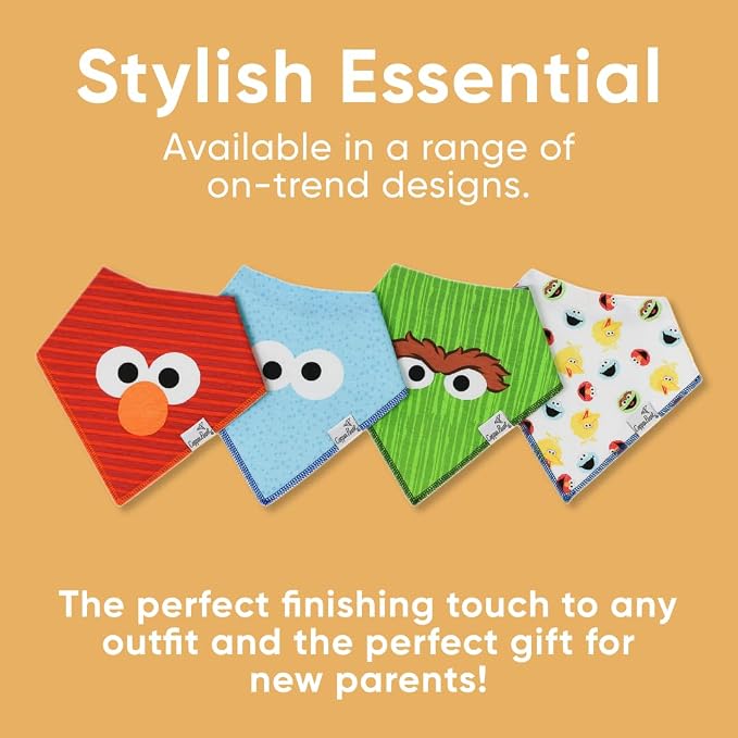 Copper Pearl Baby Bibs 4 Pack & 6 Pack, Bandana Drool Bibs - Image 7