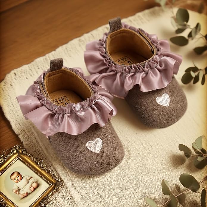 Ohwawadi Infant Baby Boys Girls Slippers Cozy Fleece Booties Soft Bottom Warm - Image 2