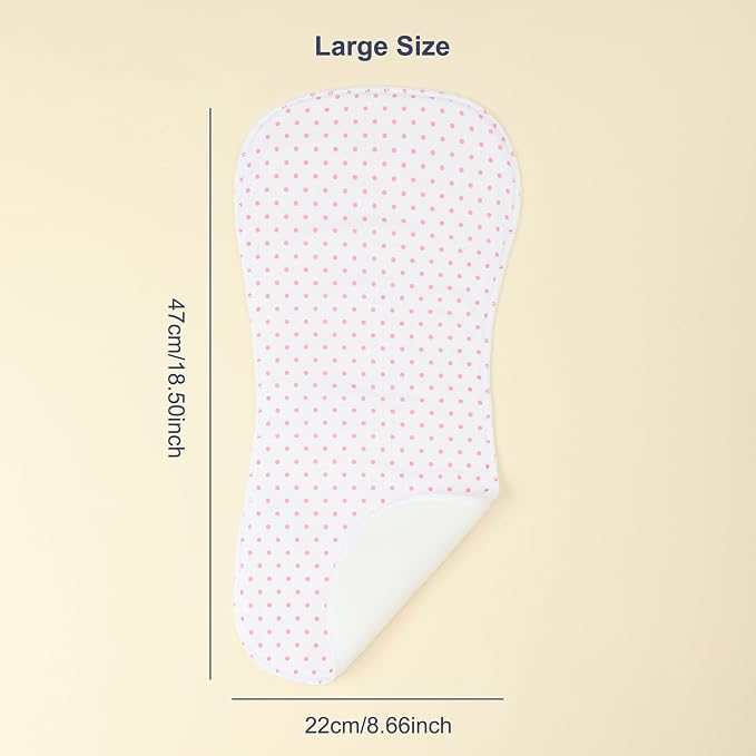 10-Pack Burp Cloths for Baby Boys and Girls - Image 5