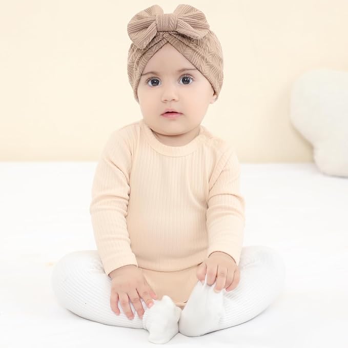 Cinaci 6 Pack Soft Turban Hats - Image 4