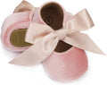 KIDSUN Infant Baby Girls Mary Jane Shoes Non-Slip Rubber Sole Ballet Slippers by KIDSUN