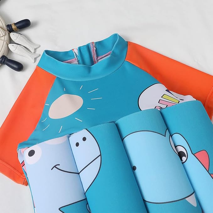 Kids Boys Girls Floatation Swimsuit - Image 4