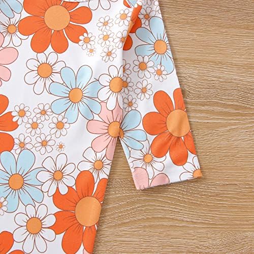 Newborn Baby Girl Floral Sleep Gown Headband Sleepwear Outfit - Image 4