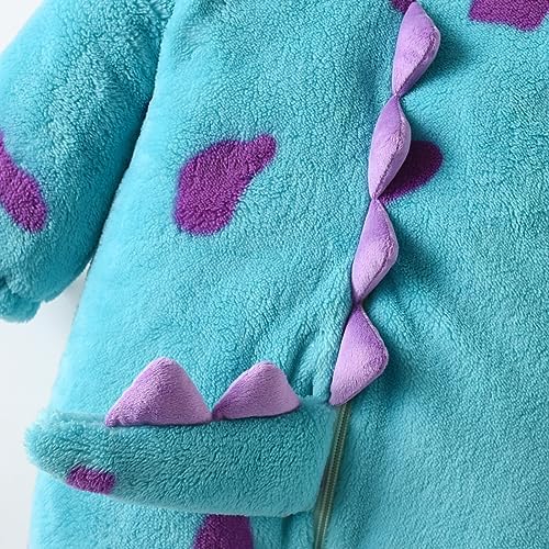 Monster Inc Halloween Baby Boy Girl Outfit Hoodie Rompers Newborn Jumpsuit - Image 5