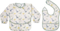 haakaa Waterproof Baby Bibs for Eating 2pcs for 6-24M by haakaa