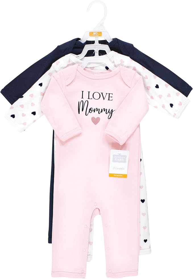 Hudson Baby unisex-child Cotton Coveralls - Image 2