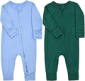 Aablexema Unisex Rayon of Bamboo Baby Footless Pajamas Romper by Aablexema