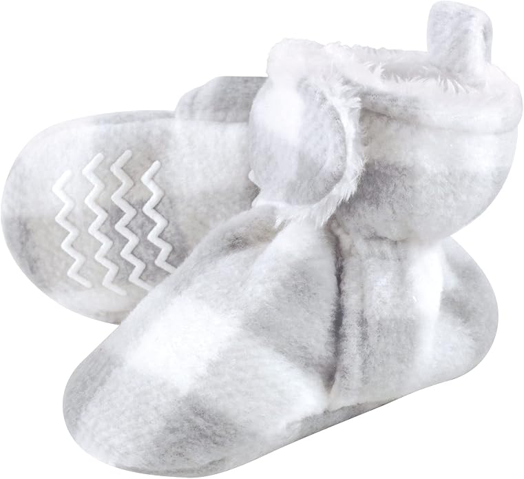 Hudson Baby Baby Animal Fleece Booties 2-pack - Image 4