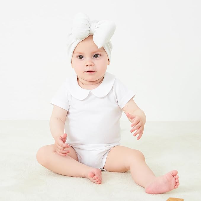 pureborn Baby Girls Boys Bodysuit One-Piece Romper 0-24 Months - Image 3
