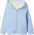 GAP Baby Girls' Playtime Favorite Logo Full Zip Hoodie Hooded Sweatshirt by GAP