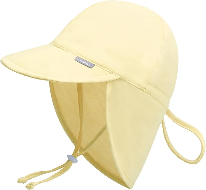 Duoyeree UPF 50+ Baby Sun Hat, Ear & Neck Protection by Duoyeree