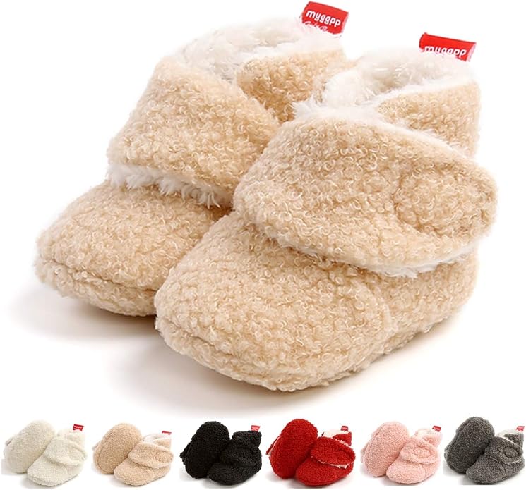 Ohwawadi Infant Baby Slippers Girls Boys Booties Warm Baby Socks Shoes Newborn by Ohwawadi