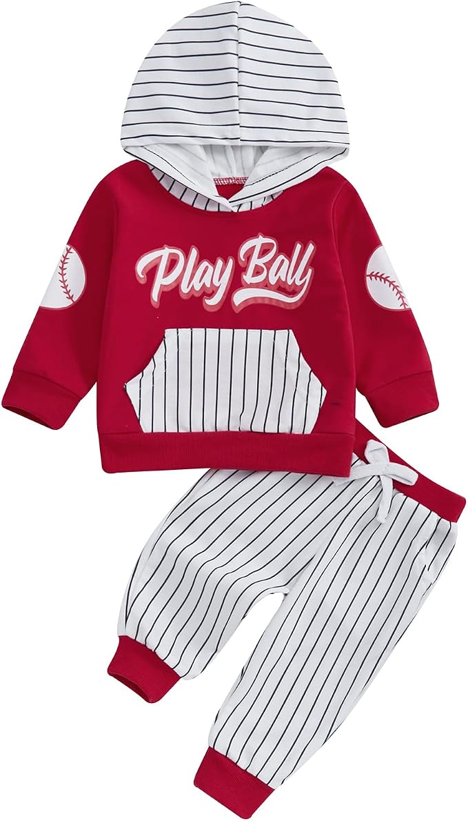 Baby Boy Clothes Infant Hoodie Set Long Sleeve Sweatshirts by LedyChampswiinToddlerBaby