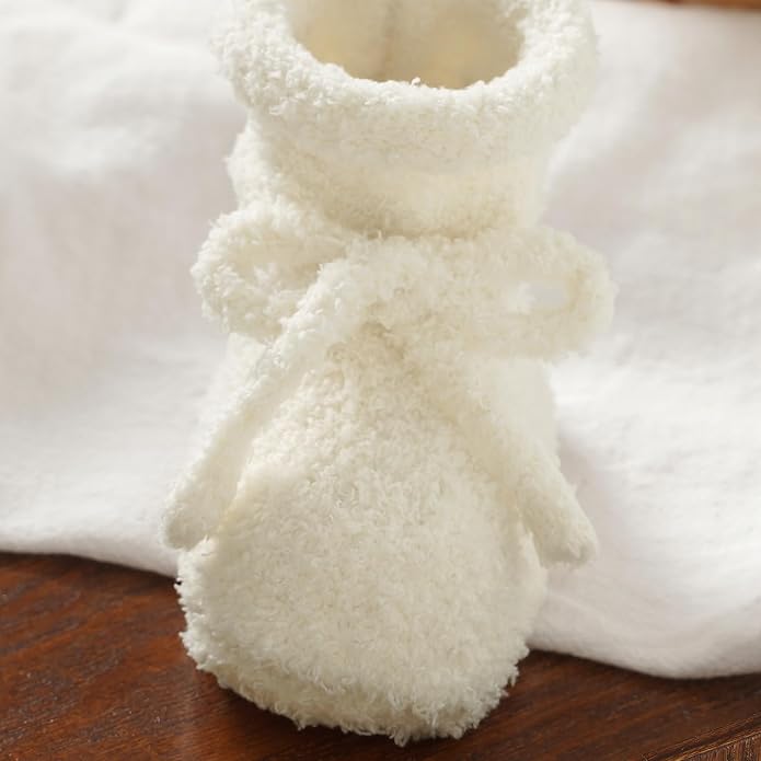 LAWKUL Cotton Baby Booties Newborn Fleece Shoes Sock - Image 6