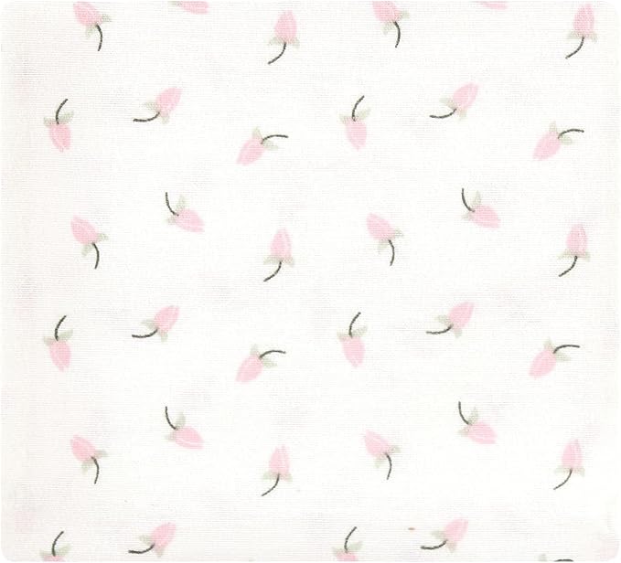 Hudson Baby Unisex Baby Cotton Flannel Receiving Blankets, Blush Rose, One Size - Image 6