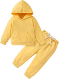 Happy Town Baby Fall Outfits for Girl Boy Long Sleeve Hoodie Top and Long by HappyTown