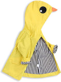 YOUNGER TREE Toddler Baby Boy Girl Duck Raincoat Cute Cartoon Hoodie Zipper by YOUNGERTREE