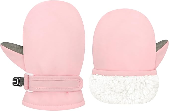 Olreco Baby Toddler Mittens Waterproof Infant Baby Winter Mittens Toddler Snow by Olreco