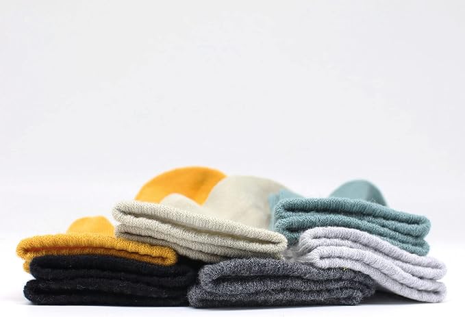 bistyle Baby Grip Ankle Socks 6 Pairs | Newborn Infant Toddlers Sock Organic - Image 8