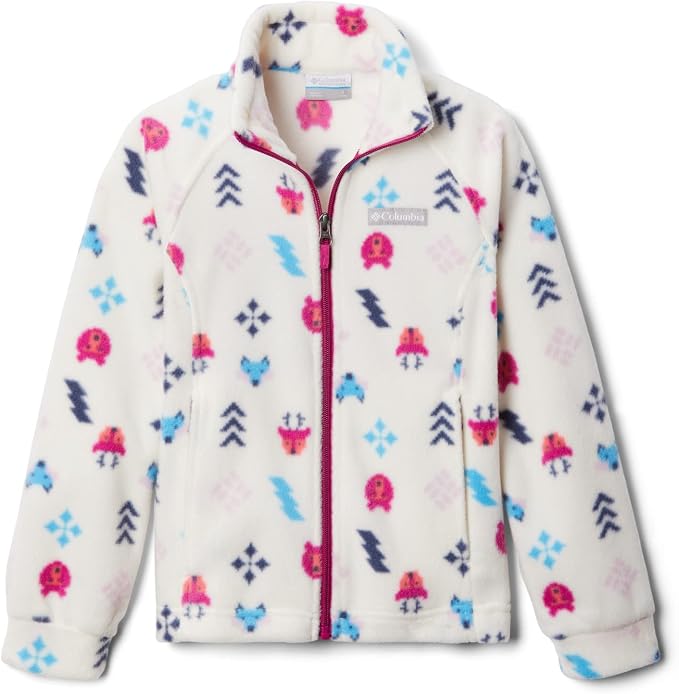 Columbia Youth Girls Benton Springs II Printed Fleece Jacket - Image 5