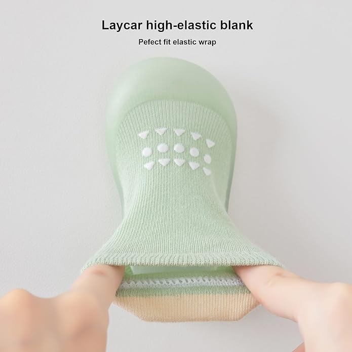 Hstyle Baby Sock Shoes Toddler Boys Walking Shoes Infant Slippers Sneakers | - Image 4