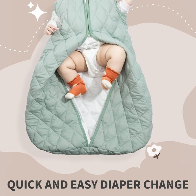 BSTOPPT Baby Sleep Sack TOG 2.5 Winter Baby Wearable Blanket, Infant Sleeping - Image 5