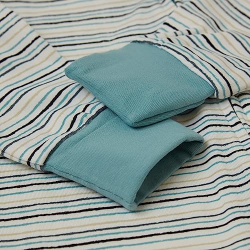 Hanes Baby Pure Comfort Organic Long Sleeve Footless Sleep N' Play, Infant - Image 4