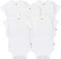 HonestBaby 5-pack Short Sleeve Bodysuits One-piece 100% Organic Cotton by HonestBaby