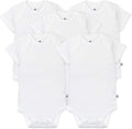 HonestBaby 5-pack Short Sleeve Bodysuits One-piece 100% Organic Cotton by HonestBaby